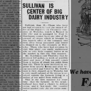 SullivanBigDairyIndustryMattoon Commercial-Star
Sun, Aug 30, 1914 ·Page 8
